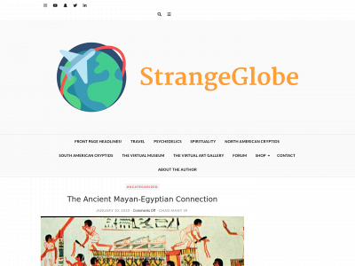 strangeglobe.com snapshot