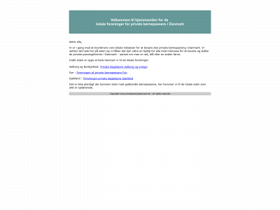 privatpasningdanmark.dk snapshot