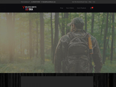 heatedhunts.com snapshot