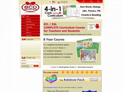 ecolearningsystems.com snapshot