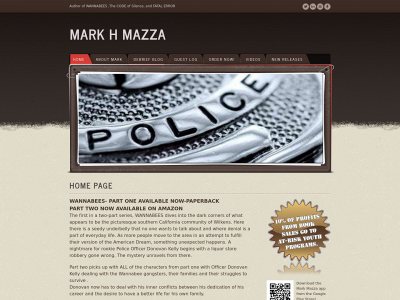www.authormarkmazza.com snapshot