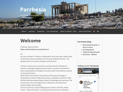 parrhesia.no snapshot