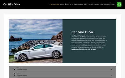carhireoliva.com snapshot
