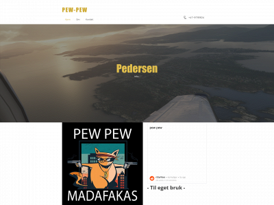 pew-pew.no snapshot