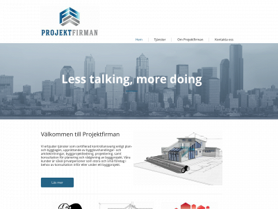 projektfirman.se snapshot