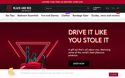 blackandred.uk snapshot