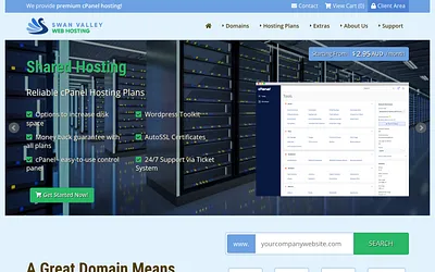swanvalleywebhosting.com.au snapshot
