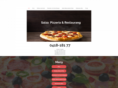 salsapizzeriarestaurang.se snapshot