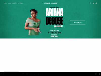 ariana-london.com snapshot