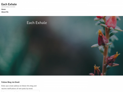 eachexhale.com snapshot