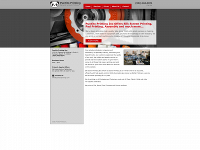 puntitoprinting.com snapshot