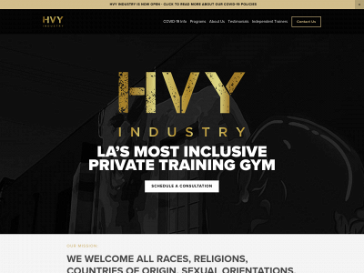 hvyindustry.com snapshot