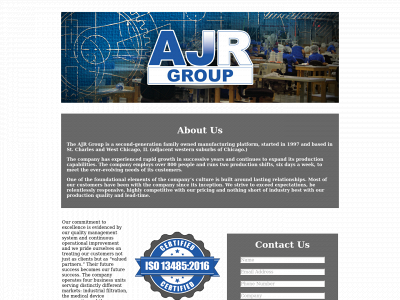 ajrgroup.com snapshot