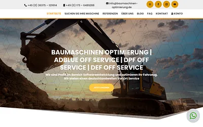 baumaschinen-optimierung.de snapshot