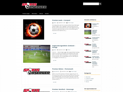 sportsobserver.se snapshot
