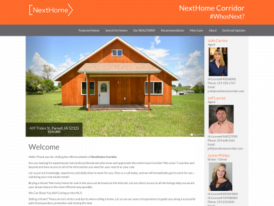 nexthomecorridor.com snapshot