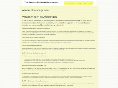 aandachtsmanagement.com snapshot