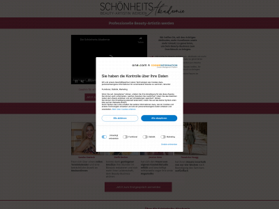 beauty-artist-akademie.de snapshot