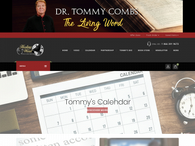 evangelisttommycombs.org snapshot