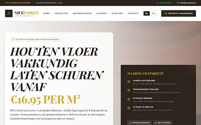 niceparket.nl snapshot