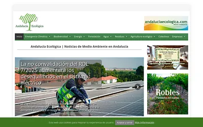 andaluciaecologica.com snapshot
