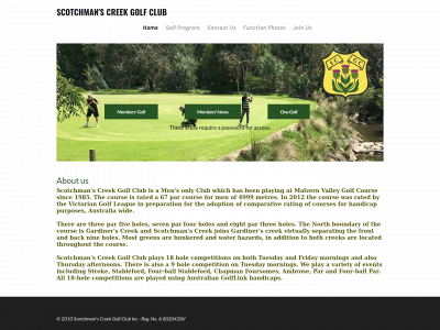 www.scotchmansgolf.com snapshot