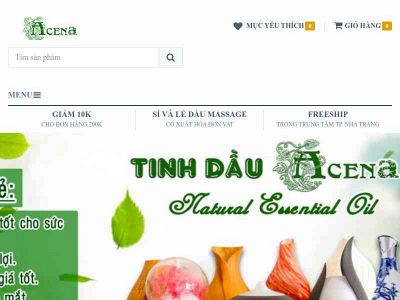 tinhdauacena.com snapshot