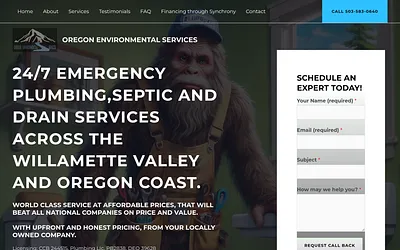oregonenvironmentalservices.com snapshot