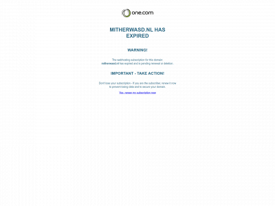mitherwasd.nl snapshot