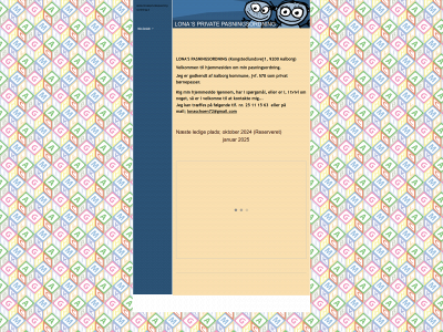 lonasprivatepasningsordning.dk snapshot