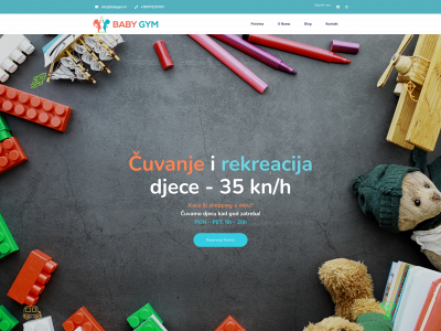 babygym.hr snapshot