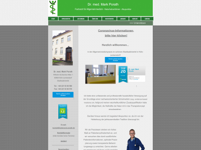 arztpraxis-porath.de snapshot