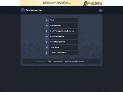 taxikcmo.com snapshot