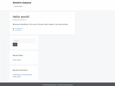 dimitriskakanis.com snapshot