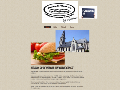 snackgrace.be snapshot