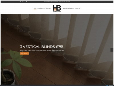 halifax-blinds.com snapshot