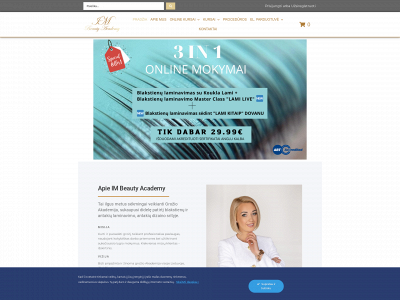 beautyacademy.lt snapshot
