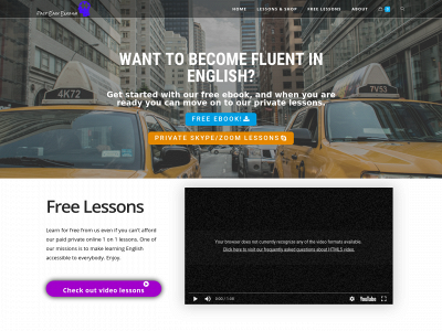 fasteasyenglish.com snapshot