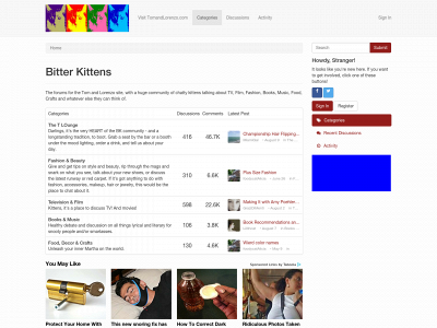 bitterkittens.com snapshot
