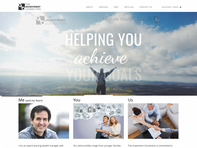 theinvestmentconnection.com snapshot