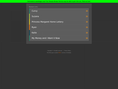 katefoggo.com snapshot