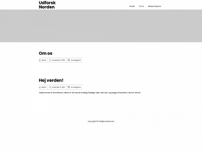 udforsknorden.dk snapshot