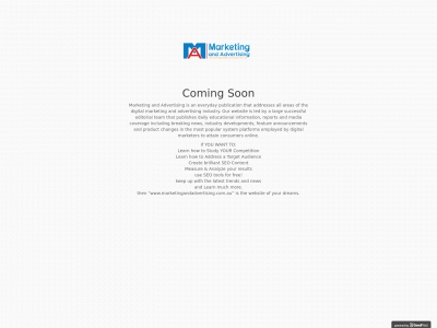 marketingandadvertising.com.au snapshot