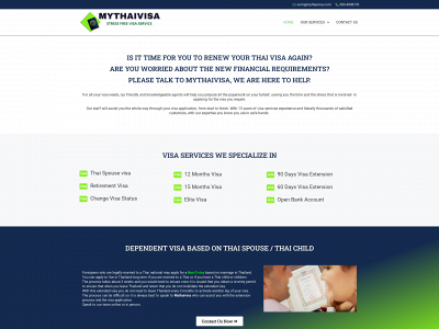 mythaivisa.com snapshot