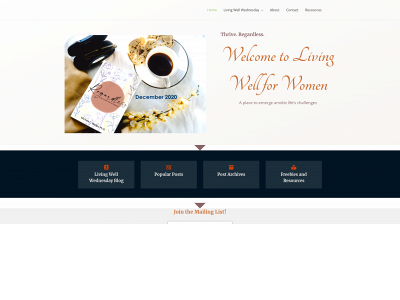 livingwellforwomen.com snapshot