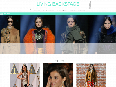 living-backstage.com snapshot