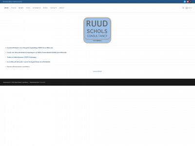 ruudschols.nl snapshot