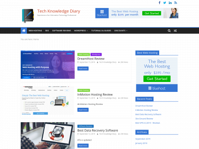 techknowledgediary.com snapshot