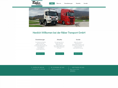 raeber-transport.ch snapshot