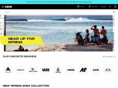 axisboutique.com snapshot